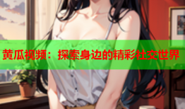 黄瓜视频：探索身边的精彩社交世界