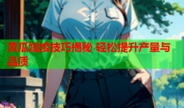 黄瓜嫁接技巧揭秘 轻松提升产量与品质