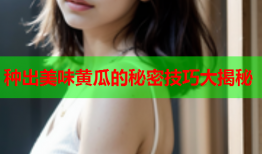 种出美味黄瓜的秘密技巧大揭秘