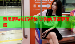 黄瓜落秧技巧揭秘 让你的瓜苗更茂盛