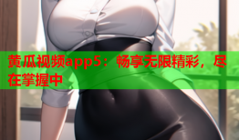 黄瓜视频app5：畅享无限精彩，尽在掌握中