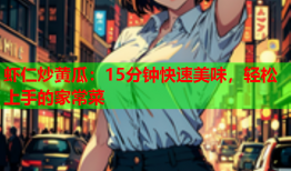 虾仁炒黄瓜：15分钟快速美味，轻松上手的家常菜