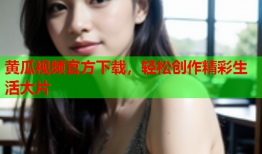 黄瓜视频官方下载，轻松创作精彩生活大片