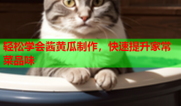 轻松学会酱黄瓜制作，快速提升家常菜品味