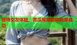 独特交友体验，黄瓜视频助你脱单成功