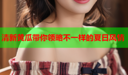 清新黄瓜带你领略不一样的夏日风情