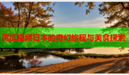 黄瓜视频日本的奇幻旅程与美食探索