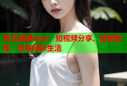 黄瓜视频app：短视频分享、智能推荐，尽享精彩生活