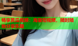 畅享黄瓜视频：海量短视频，随时随地分享乐趣
