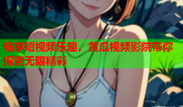 畅享短视频乐趣，黄瓜视频影院带你探索无限精彩