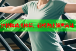 独特腌黄瓜秘籍，轻松做出脆爽美味