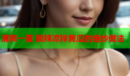清爽一夏 酸辣凉拌黄瓜的绝妙做法
