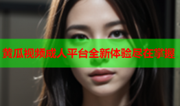 黄瓜视频成人平台全新体验尽在掌握