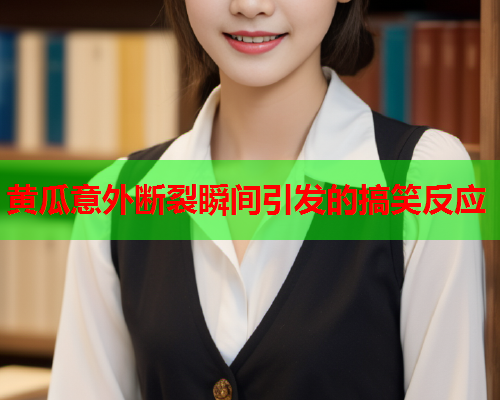 黄瓜意外断裂瞬间引发的搞笑反应