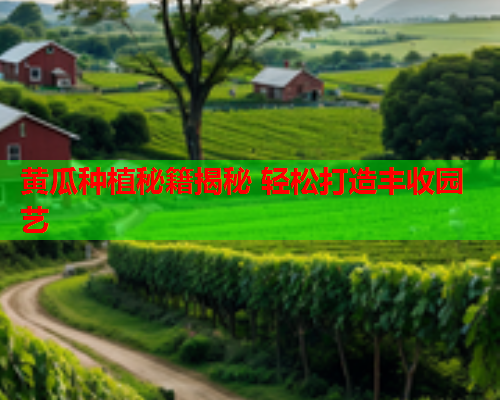 黄瓜种植秘籍揭秘 轻松打造丰收园艺